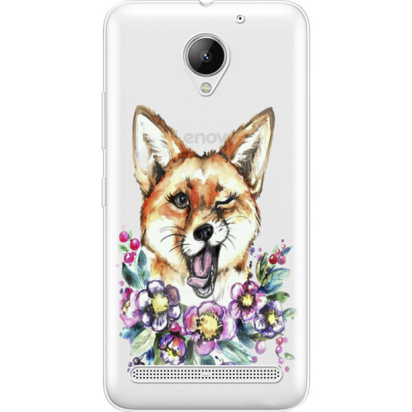 

Силиконовый чехол BoxFace Lenovo C2 Power Winking Fox (25583-cc13)