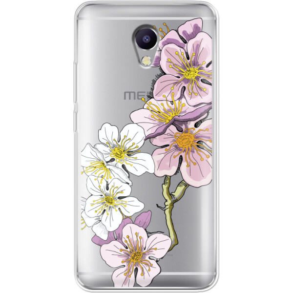 

Силиконовый чехол BoxFace Meizu M5 Note Cherry Blossom (28289-cc4)