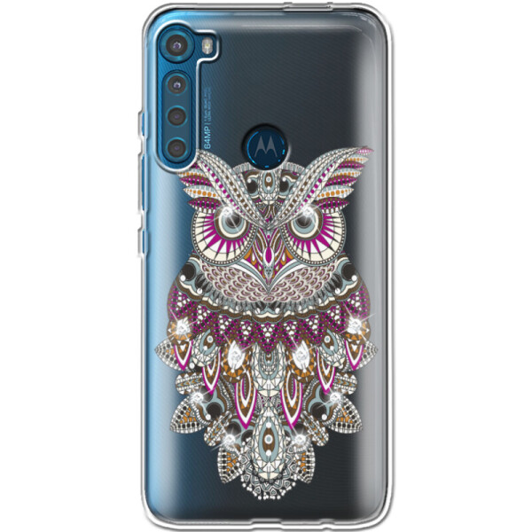 

Силиконовый чехол BoxFace Motorola One Fusion Plus Owl (40947-rs9)