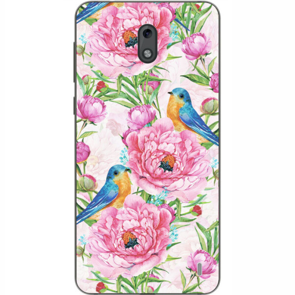 

Силиконовый чехол BoxFace Nokia 2 Birds and flowers (32437-up2376)
