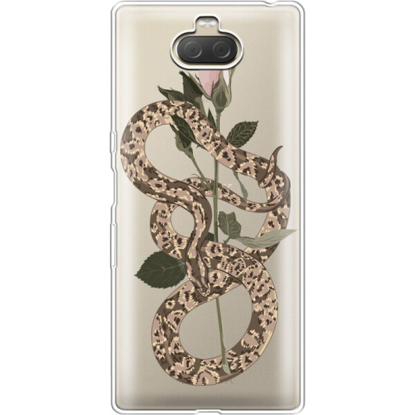 

Силиконовый чехол BoxFace Sony Xperia 10 Plus I4213 Glamor Snake (36404-cc67)