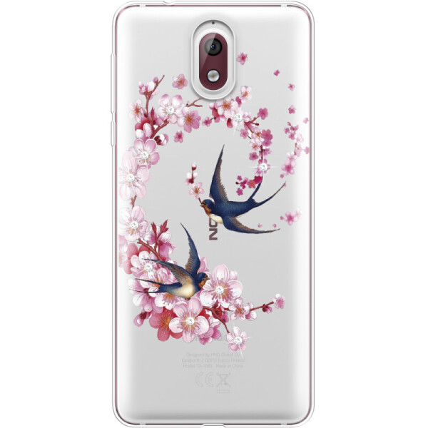 

Силиконовый чехол BoxFace Nokia 3.1 Swallows and Bloom (35753-rs4)