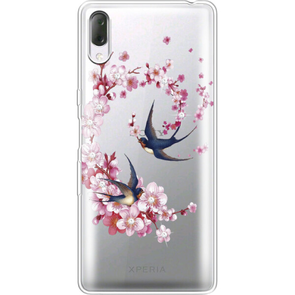 

Силиконовый чехол BoxFace Sony Xperia L3 I4312 Swallows and Bloom (36655-rs4)