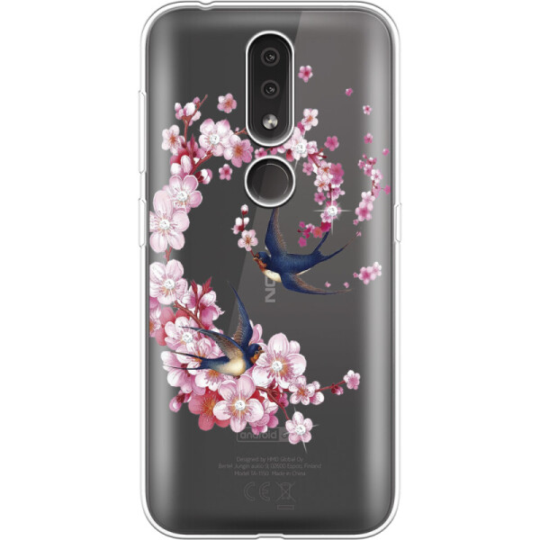 

Силиконовый чехол BoxFace Nokia 4.2 Swallows and Bloom (37209-rs4)