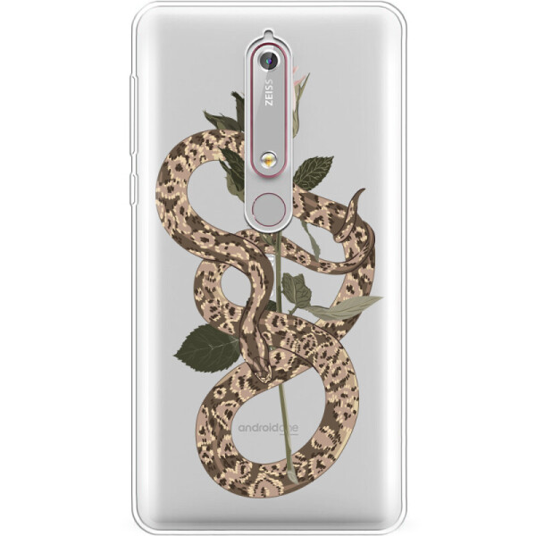 

Силиконовый чехол BoxFace Nokia 6 (2018) Glamor Snake (33499-cc67)