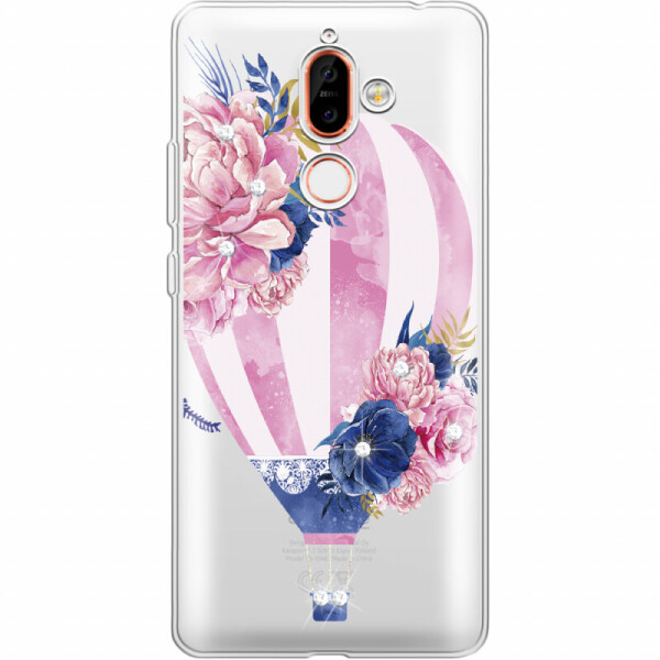 

Силиконовый чехол BoxFace Nokia 7 Plus Pink Air Baloon (34038-rs6)