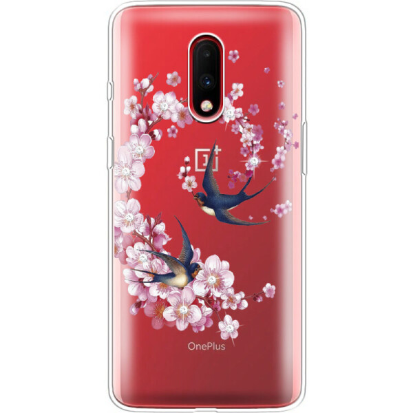 

Силиконовый чехол BoxFace OnePlus 7 Swallows and Bloom (37256-rs4)