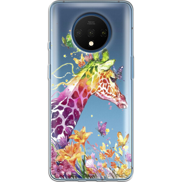 

Силиконовый чехол BoxFace OnePlus 7T Colorful Giraffe (38481-cc14)