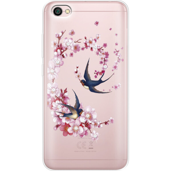 

Силиконовый чехол BoxFace Xiaomi Redmi Note 5A Swallows and Bloom (32008-rs4)
