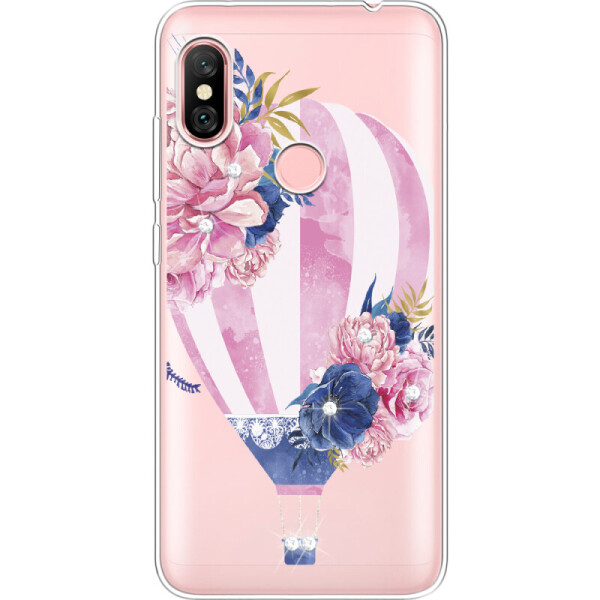 

Силиконовый чехол BoxFace Xiaomi Redmi Note 6 Pro Pink Air Baloon (35452-rs6)