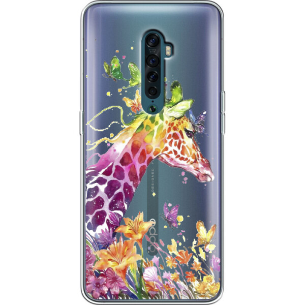 

Силиконовый чехол BoxFace OPPO Reno2 Colorful Giraffe (38502-cc14)