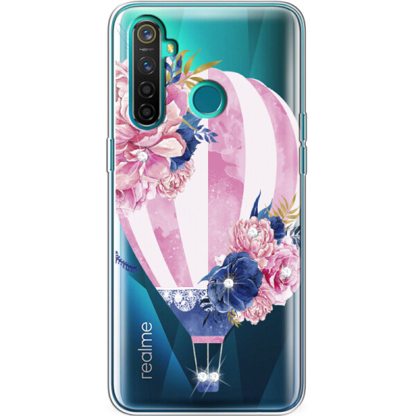 

Силиконовый чехол BoxFace Realme 5 Pro Pink Air Baloon (39526-rs6)