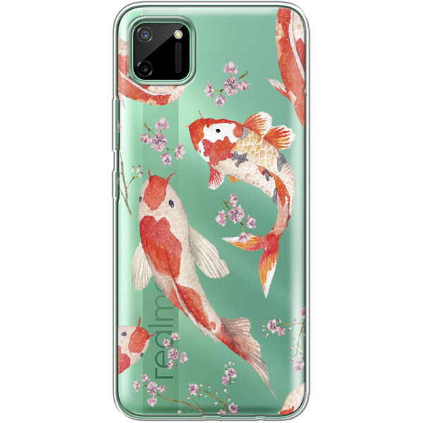 

Силиконовый чехол BoxFace Realme C11 Japanese Koi Fish (40974-cc3)