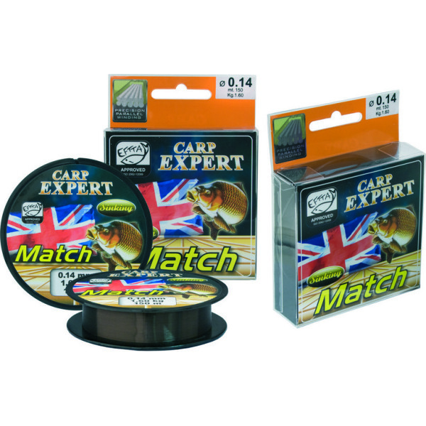 

Леска Energofish Carp Expert Match Sinking Black 150 м 0.14 мм 1.6 кг (30095014-0505)