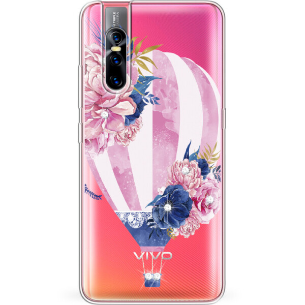 

Силиконовый чехол BoxFace Vivo V15 Pro Pink Air Baloon (37608-rs6)