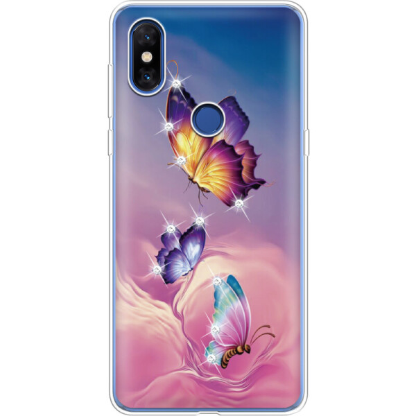 

Силиконовый чехол BoxFace Xiaomi Mi Mix 3 Butterflies (36474-rs19)
