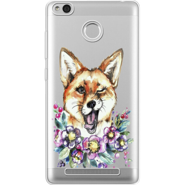 

Силиконовый чехол BoxFace Xiaomi Redmi 3s Winking Fox (25392-cc13)