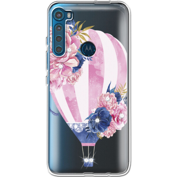 

Силиконовый чехол BoxFace Motorola One Fusion Plus Pink Air Baloon (40947-rs6)