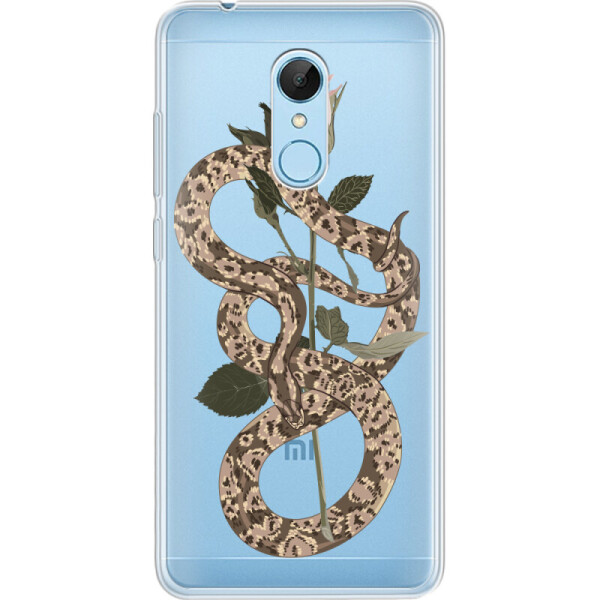 

Силиконовый чехол BoxFace Xiaomi Redmi 5 Glamor Snake (32520-cc67)