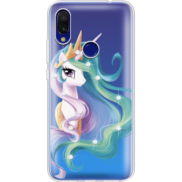 

Силиконовый чехол BoxFace Xiaomi Redmi 7 Unicorn Queen (36506-rs3)