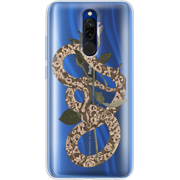 

Силиконовый чехол BoxFace Xiaomi Redmi 8 Glamor Snake (38411-cc67)