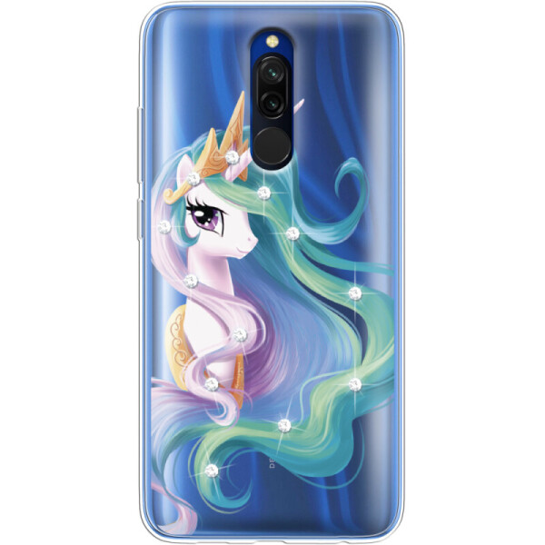 

Силиконовый чехол BoxFace Xiaomi Redmi 8 Unicorn Queen (38411-rs3)