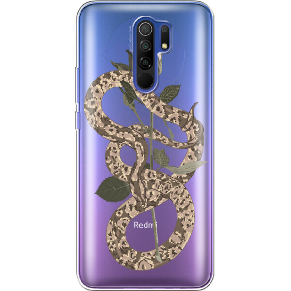 

Силиконовый чехол BoxFace Xiaomi Redmi 9 Glamor Snake (40233-cc67)