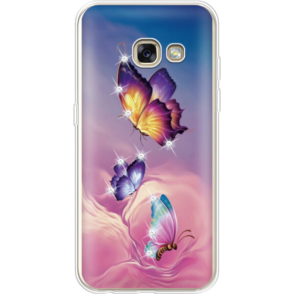 

Силиконовый чехол BoxFace Samsung A320 Galaxy A3 2017 Butterflies (27928-rs19)