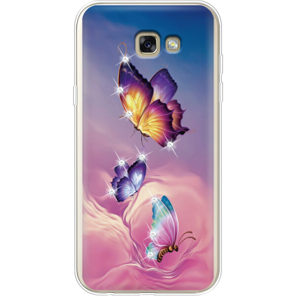 

Силиконовый чехол BoxFace Samsung A720 Galaxy A7 2017 Butterflies (27930-rs19)