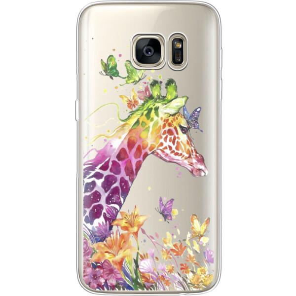 

Силиконовый чехол BoxFace Samsung G930 Galaxy S7 Colorful Giraffe (24997-cc14)