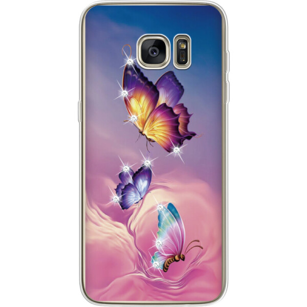 

Силиконовый чехол BoxFace Samsung G935 Galaxy S7 Edge Butterflies (24998-rs19)