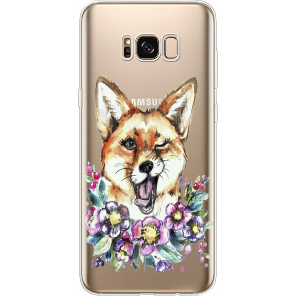 

Силиконовый чехол BoxFace Samsung G955 Galaxy S8 Plus Winking Fox (30567-cc13)