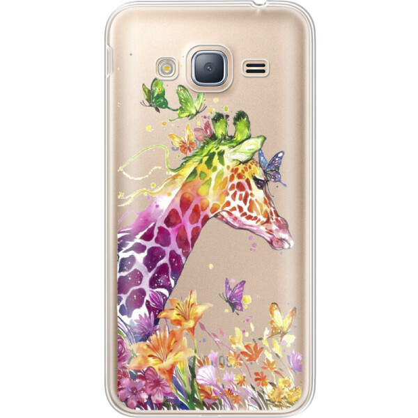 

Силиконовый чехол BoxFace Samsung J320 Galaxy J3 Colorful Giraffe (24962-cc14)