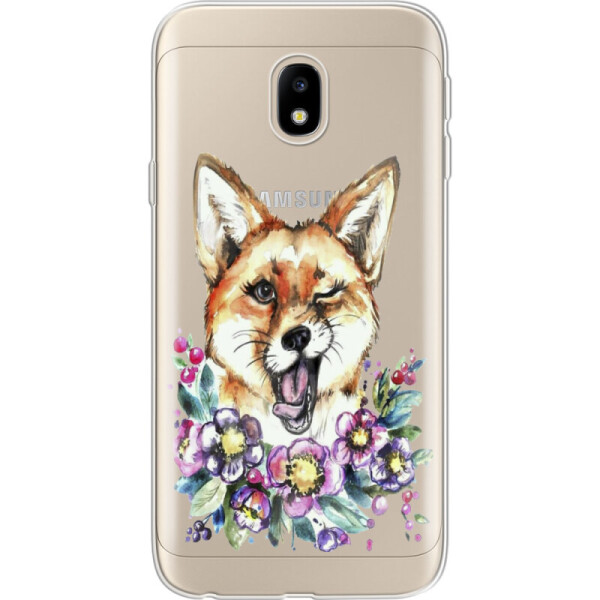 

Силиконовый чехол BoxFace Samsung J330 Galaxy J3 2017 Winking Fox (30577-cc13)