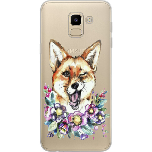 

Силиконовый чехол BoxFace Samsung J600 Galaxy J6 2018 Winking Fox (33861-cc13)