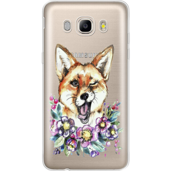 

Силиконовый чехол BoxFace Samsung J710 Galaxy J7 2016 Winking Fox (25138-cc13)