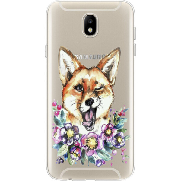 

Силиконовый чехол BoxFace Samsung J730 Galaxy J7 2017 Winking Fox (30576-cc13)