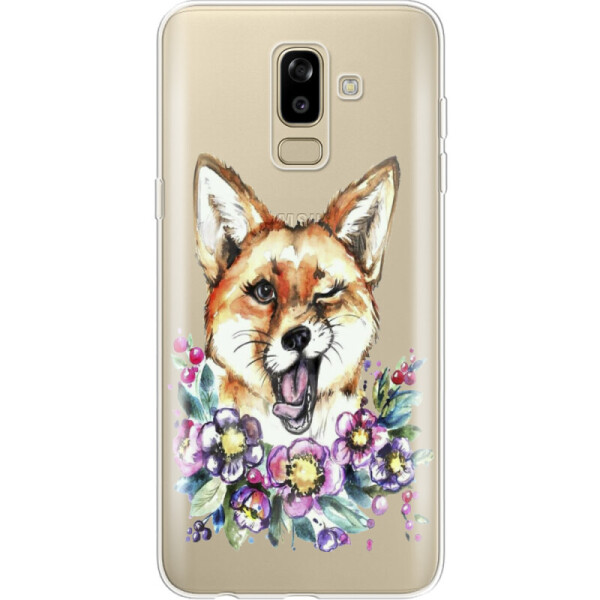 

Силиконовый чехол BoxFace Samsung J810 Galaxy J8 2018 Winking Fox (34856-cc13)