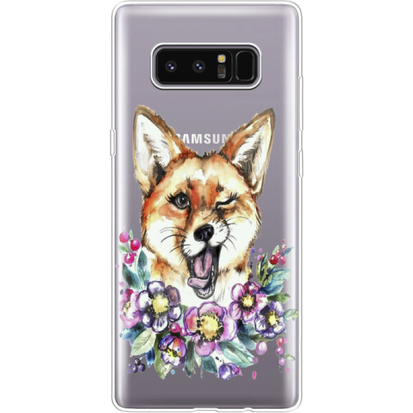 

Силиконовый чехол BoxFace Samsung N950F Galaxy Note 8 Winking Fox (32371-cc13)