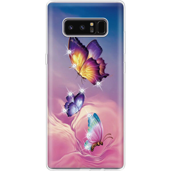 

Силиконовый чехол BoxFace Samsung N950F Galaxy Note 8 Butterflies (32371-rs19)