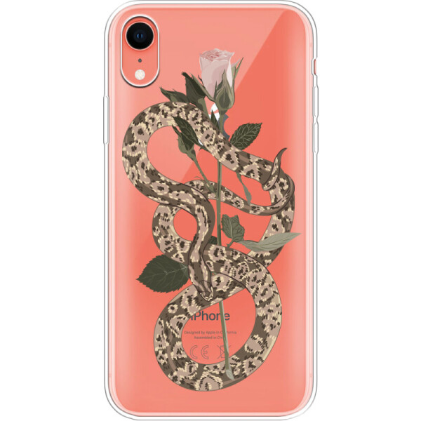 

Силиконовый чехол BoxFace Apple iPhone XR Glamor Snake (35417-cc67)