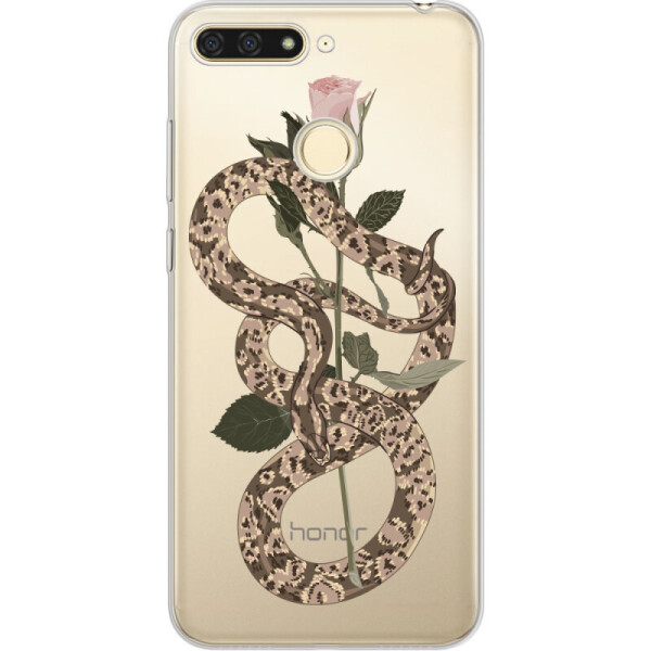 

Силиконовый чехол BoxFace Huawei Honor 7C Glamor Snake (33854-cc67)