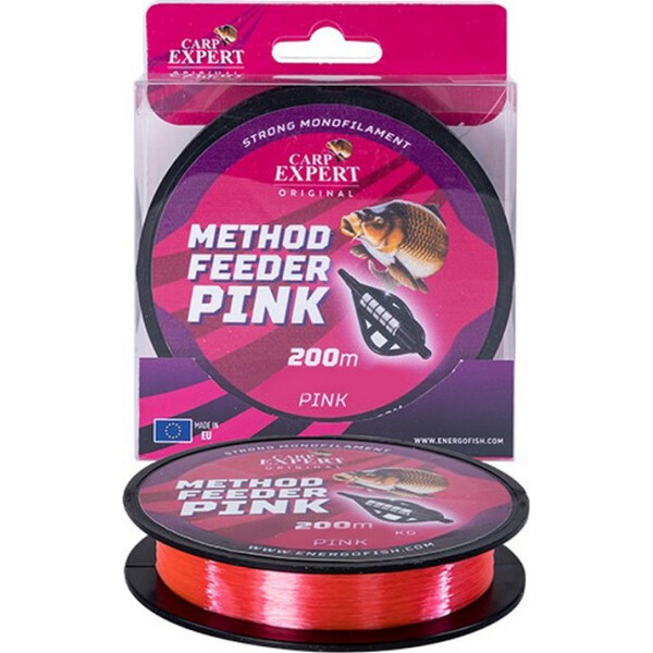

Леска Energofish Carp Expert Method Feeder Pink 200 м 0.30 мм 12.75 кг (30127530-0505)