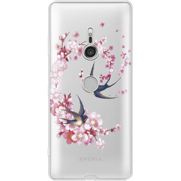 

Силиконовый чехол BoxFace Sony Xperia XZ3 H9436 Swallows and Bloom (35587-rs4)