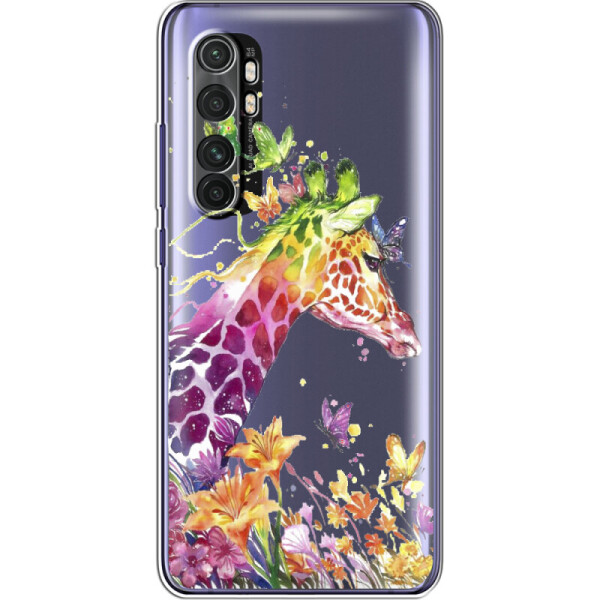 

Силиконовый чехол BoxFace Xiaomi Mi Note 10 Lite Colorful Giraffe (39811-cc14)