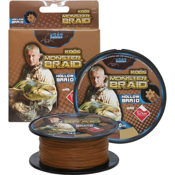 

Шнур Energofish Koos X12 Hollow Spin Braid Teflon Coated Brown 150 м 0.46 мм 62.5 кг + игла (30397100-0505)