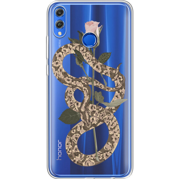 

Силиконовый чехол BoxFace Huawei Honor 8x Glamor Snake (35419-cc67)