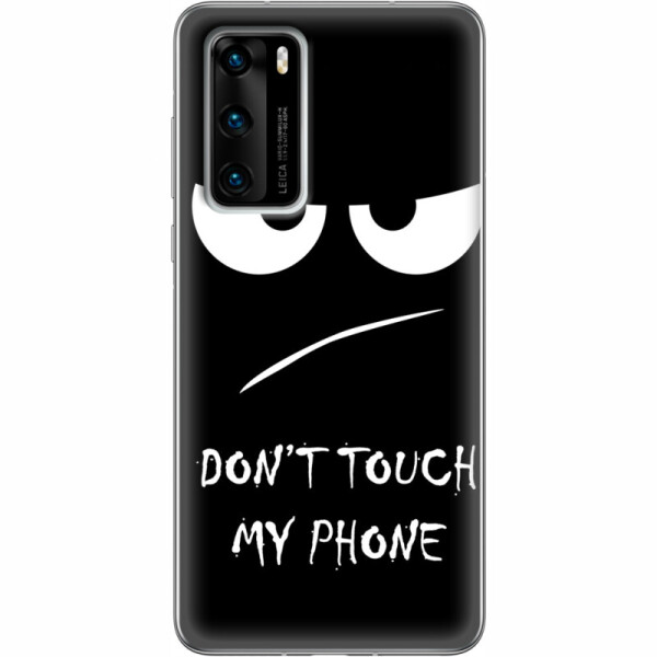 

Силиконовый чехол BoxFace Huawei P40 Don't Touch my Phone (39746-up535)