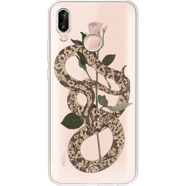 

Силиконовый чехол BoxFace Huawei P20 Lite Glamor Snake (33127-cc67)