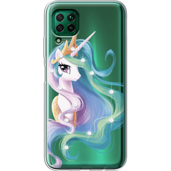 

Силиконовый чехол BoxFace Huawei P40 Lite Unicorn Queen (39379-rs3)